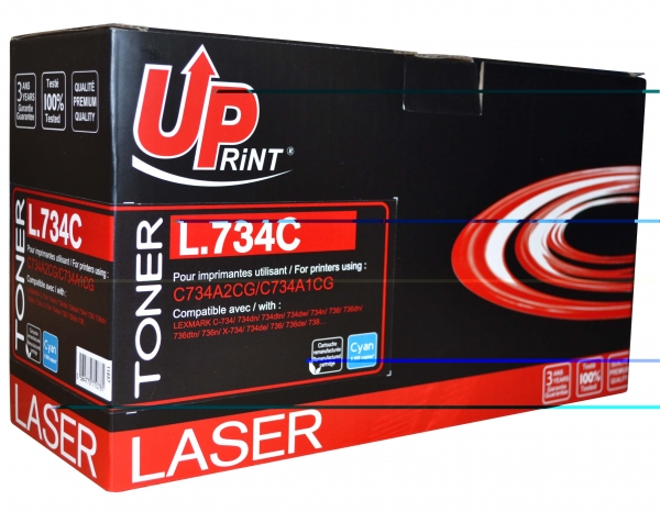 LEXMARK C734A1CG Uprint